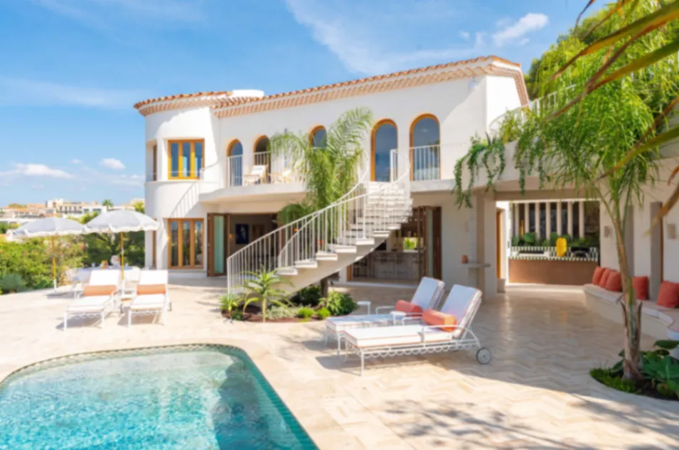 Villa californienne avec vue mer à Marseille