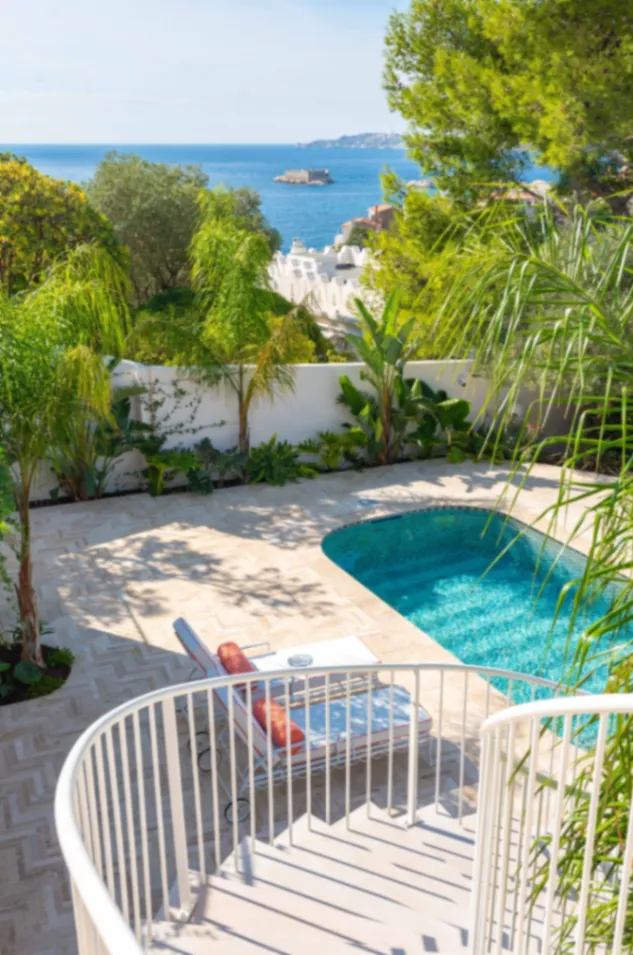 Villa californienne avec vue mer à Marseille