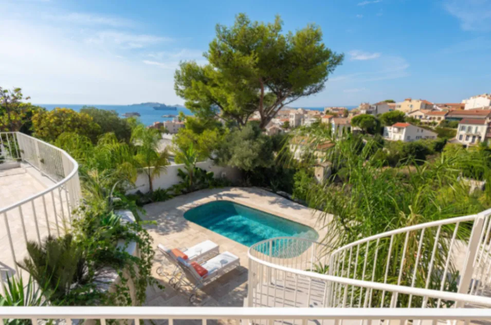 Villa californienne avec vue mer à Marseille