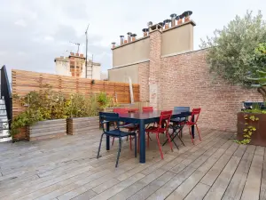 Rooftop Triplex with Panoramic Views in Pigalle, Paris