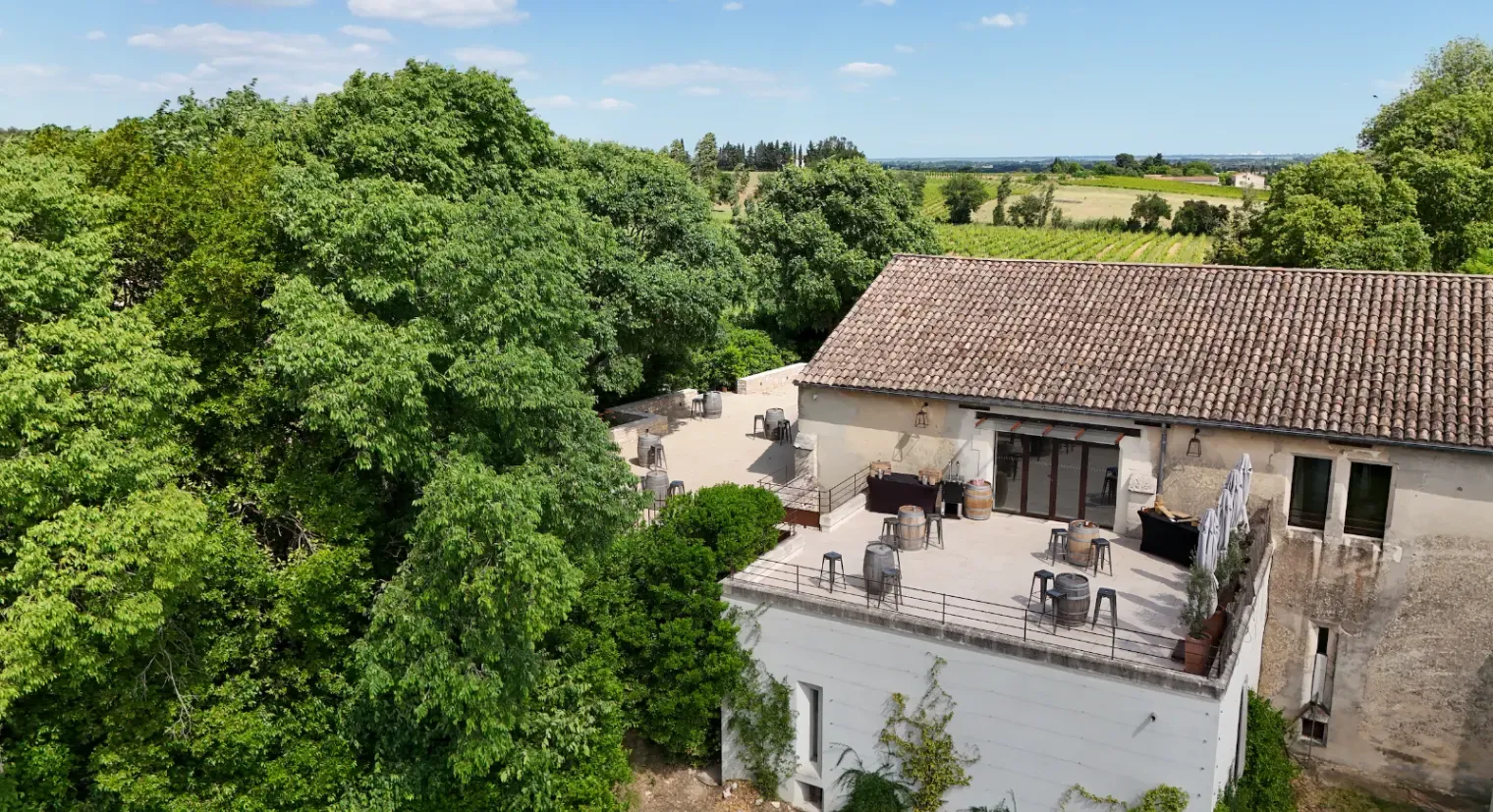 Domaine viticole près de Montpellier pour événements et réceptions