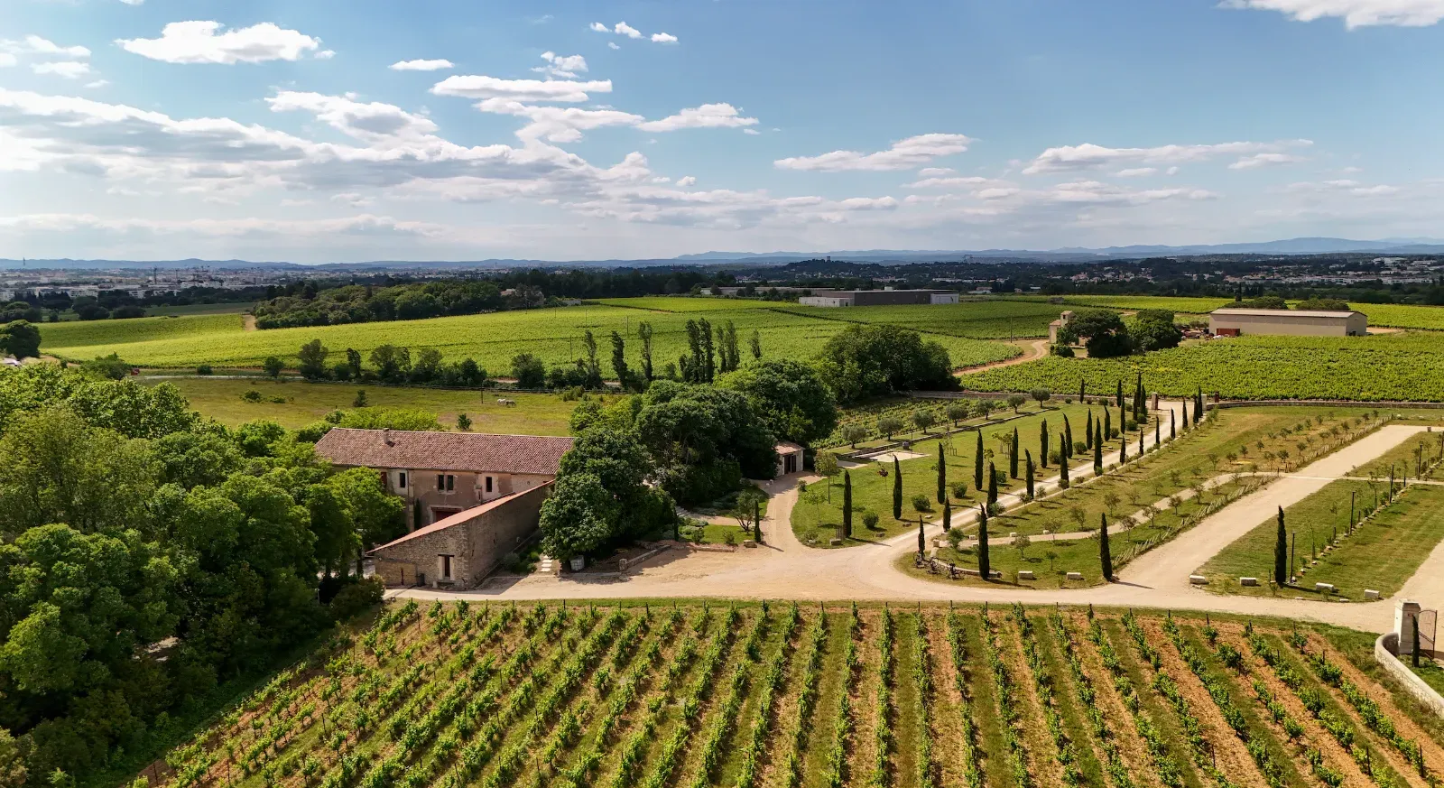 Domaine viticole près de Montpellier pour événements et réceptions