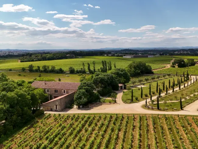 Domaine viticole près de Montpellier pour événements et réceptions