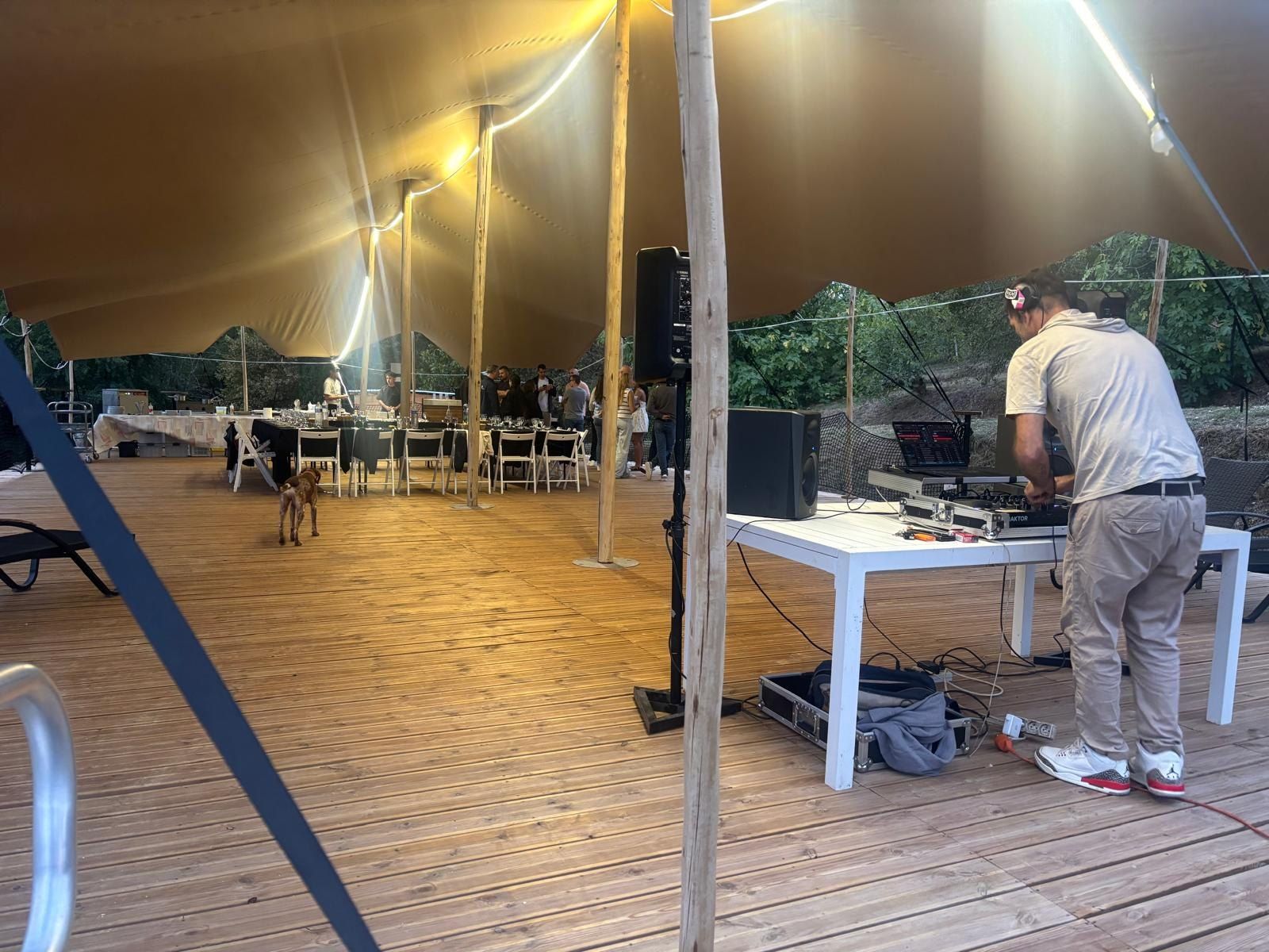 Stretch Marquee at the Heart of an Estate in Sadirac