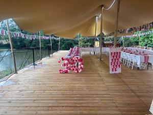 Stretch Marquee at the Heart of an Estate in Sadirac