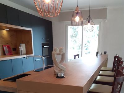 Beautiful villa with private terrace, swimming pool and tennis court