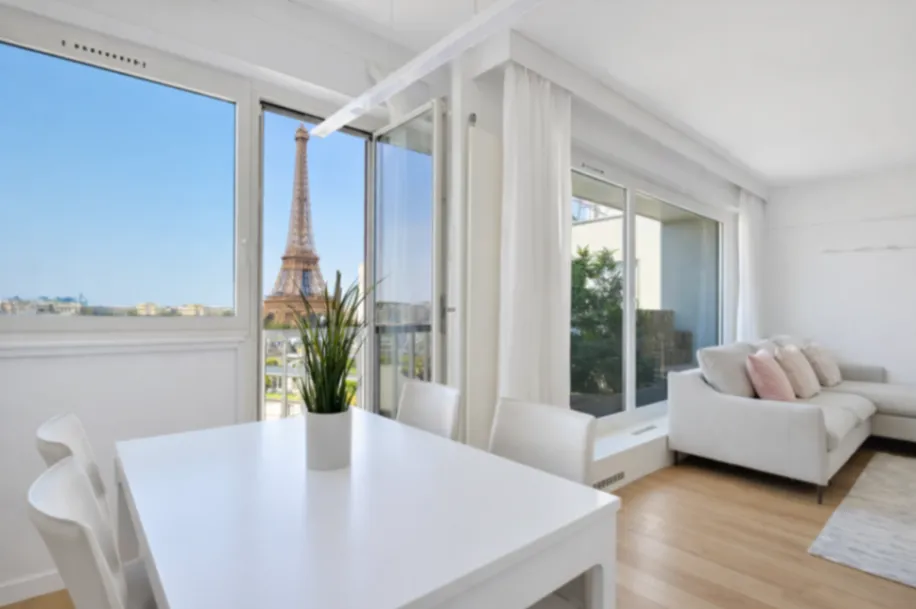 Eiffel Tower View Apartment in Paris: Unique Event Venue