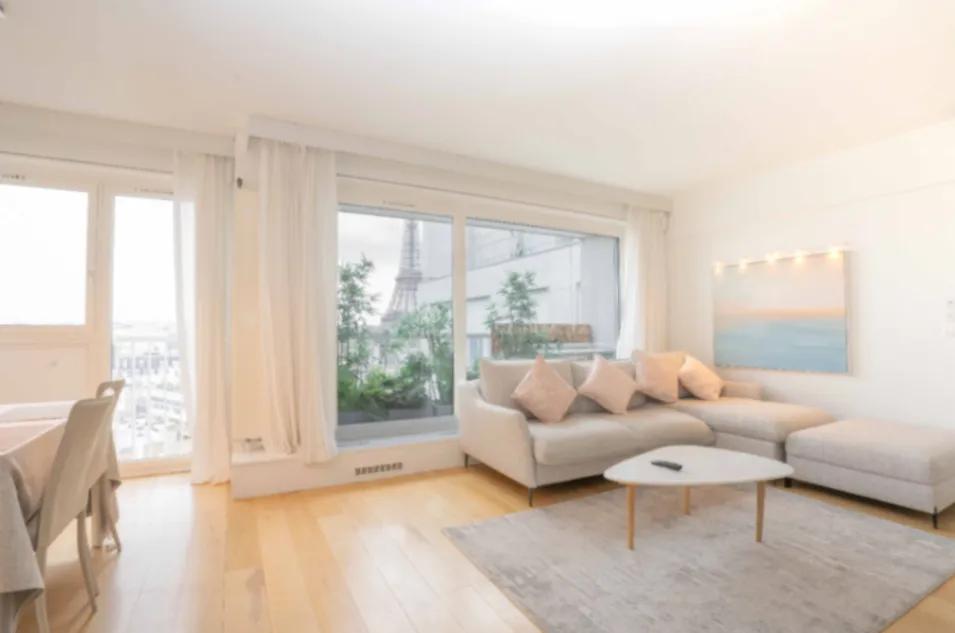 Eiffel Tower View Apartment in Paris: Unique Event Venue