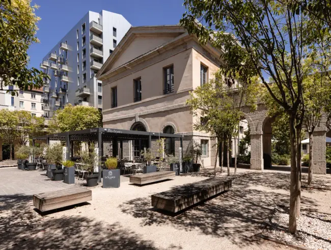 Unique Event Venue in Lyon: Former Prison Chapel with Terraces