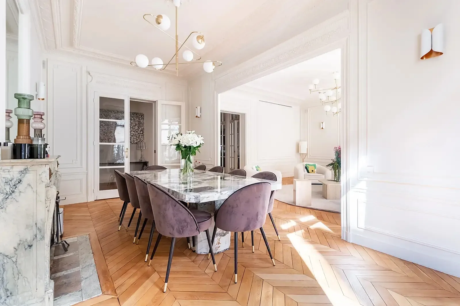 Elegant Haussmann Apartment for Events in Paris 16th