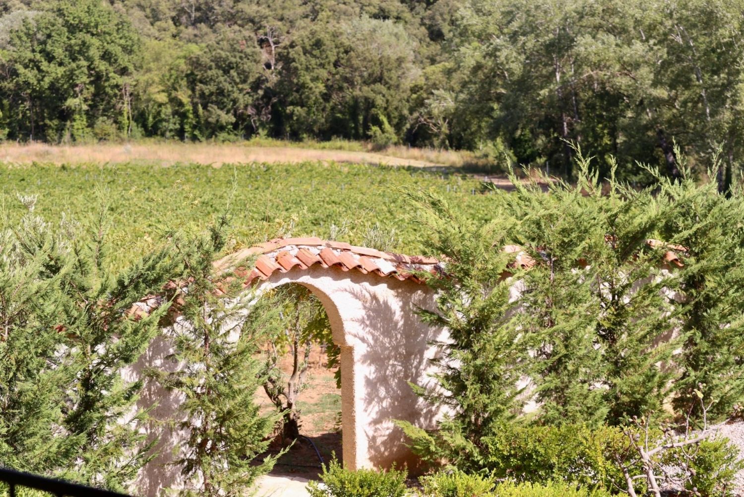 Domaine dans un cadre idyllique