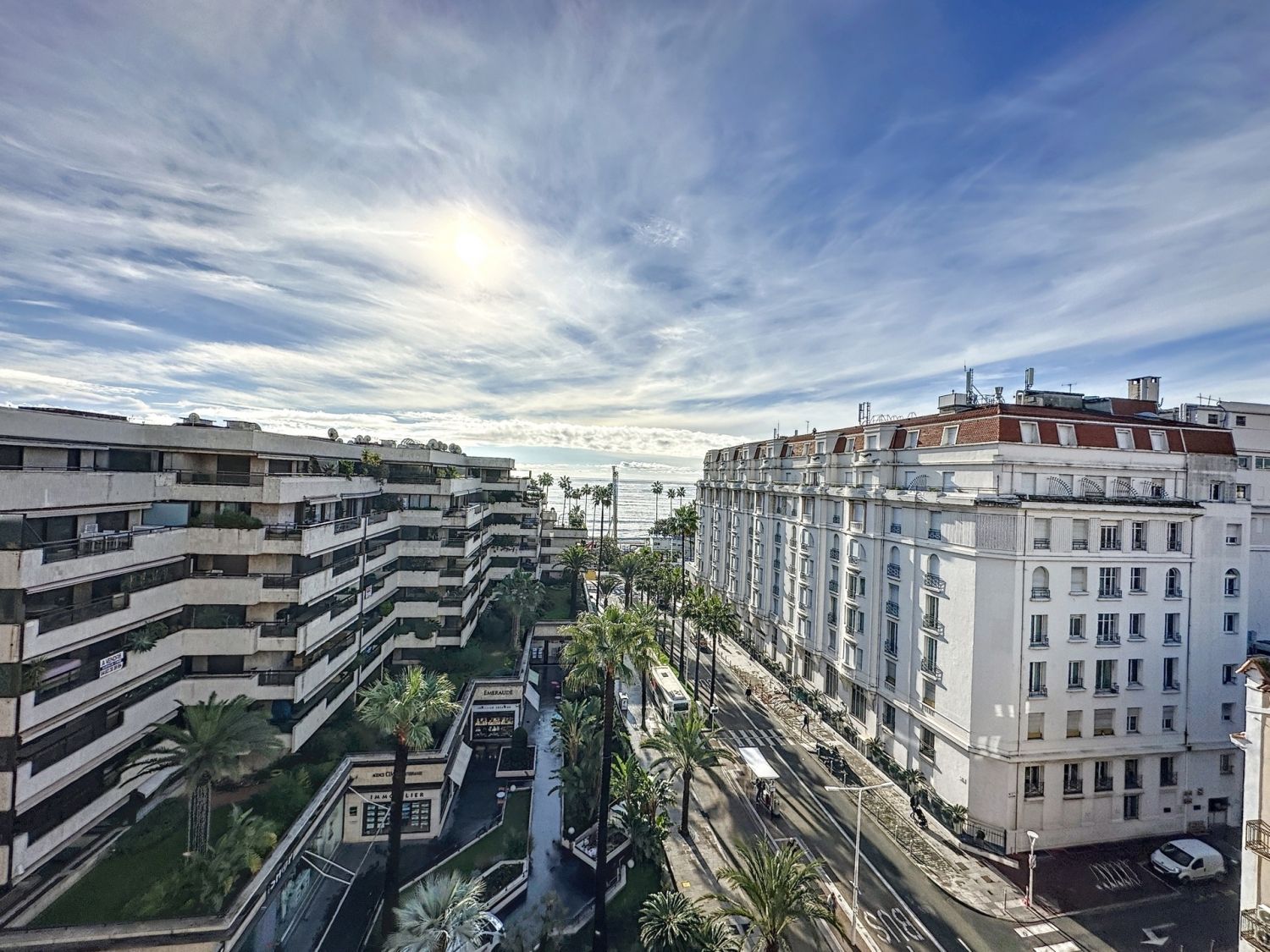 Penthouse duplex de luxe à Cannes avec vue sur la mer et deux terrasses