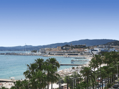 Luxury Croisette Duplex Penthouse with Sea-View Terraces for Events