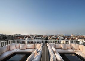 Rooftop terraces with panoramic sea, city and mountain views