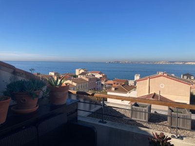 Deux terrasses vue mer exeptionnelle