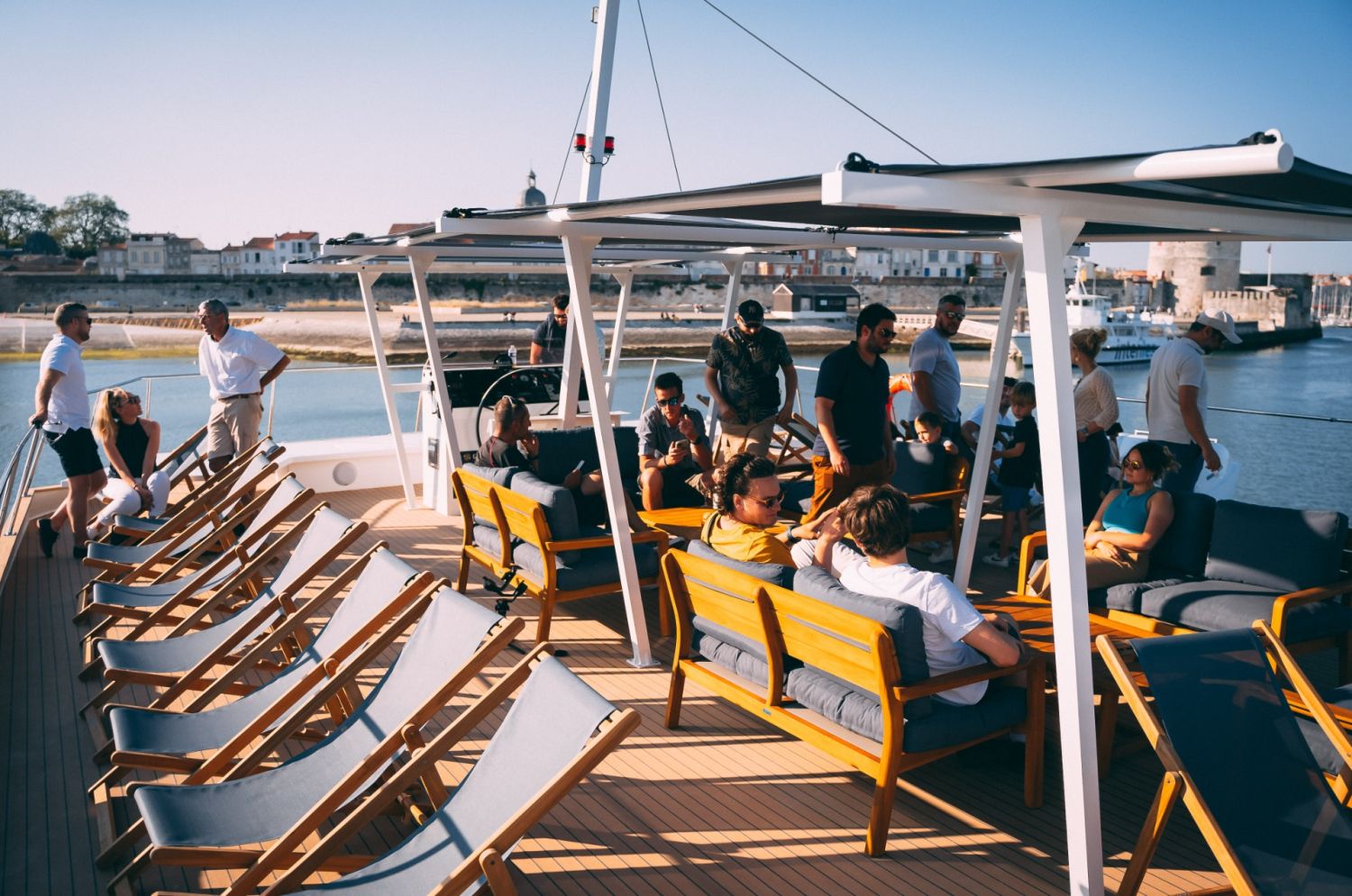 Motor yacht ideal for events
