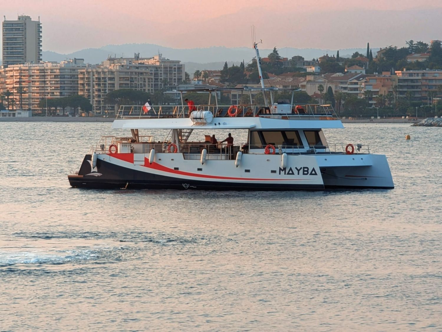Motor yacht ideal for events