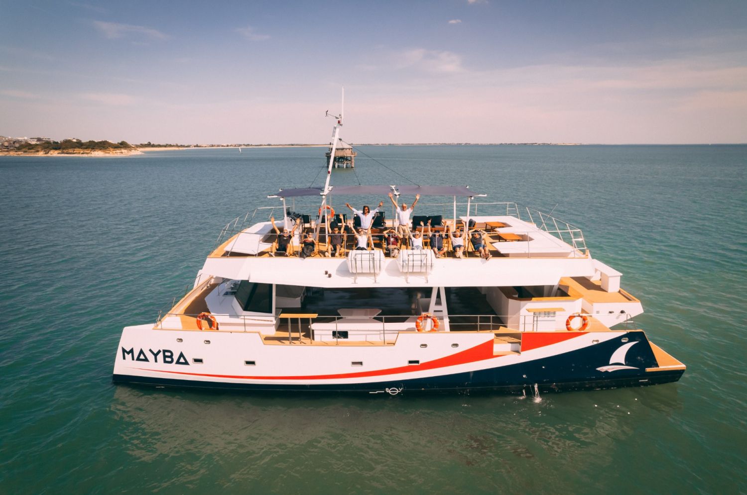 Motor yacht ideal for events