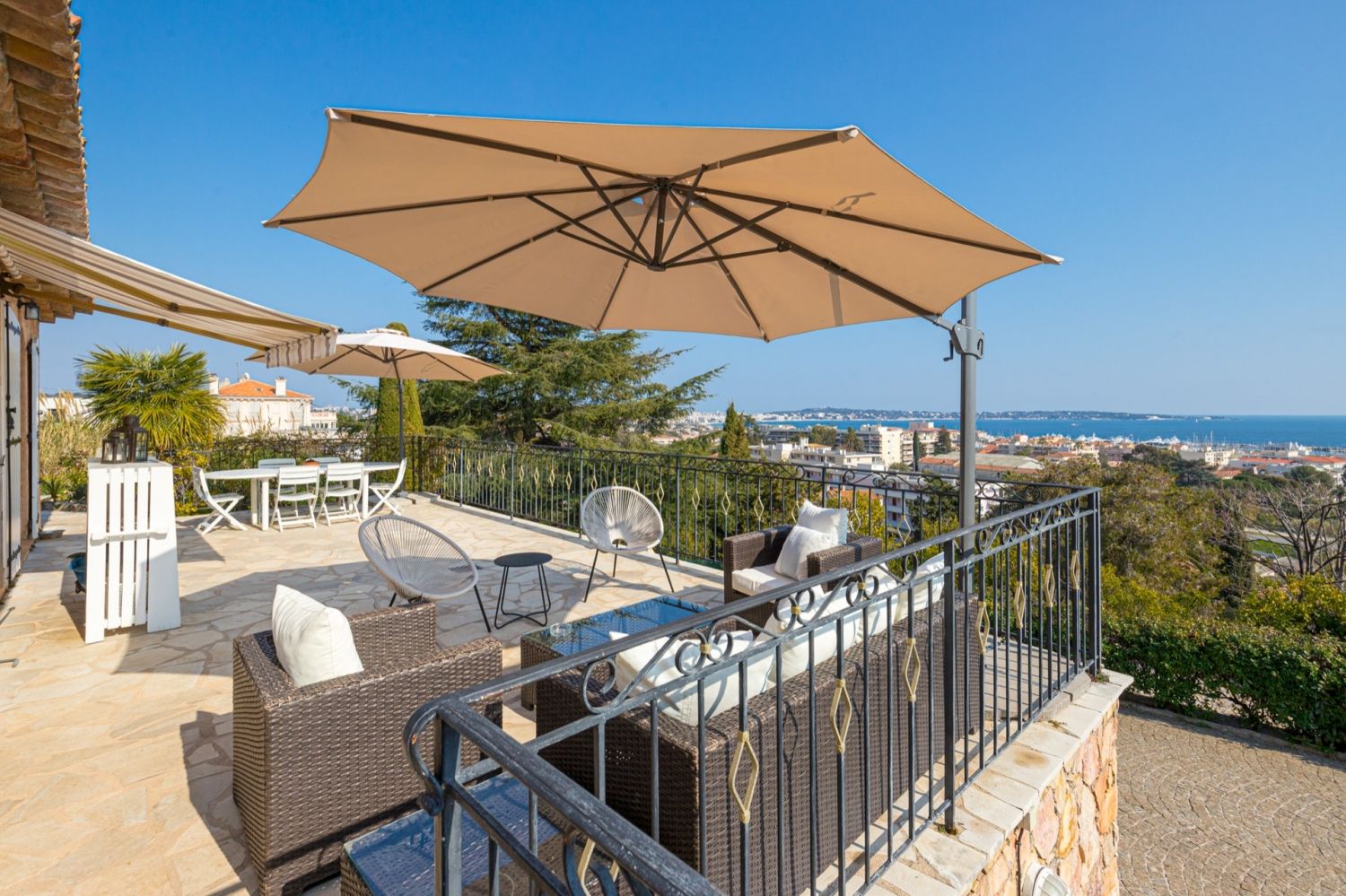 Panoramic sea view villa.