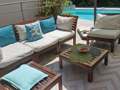 Creative Garden Venue with Pool Near the Palais in Cannes