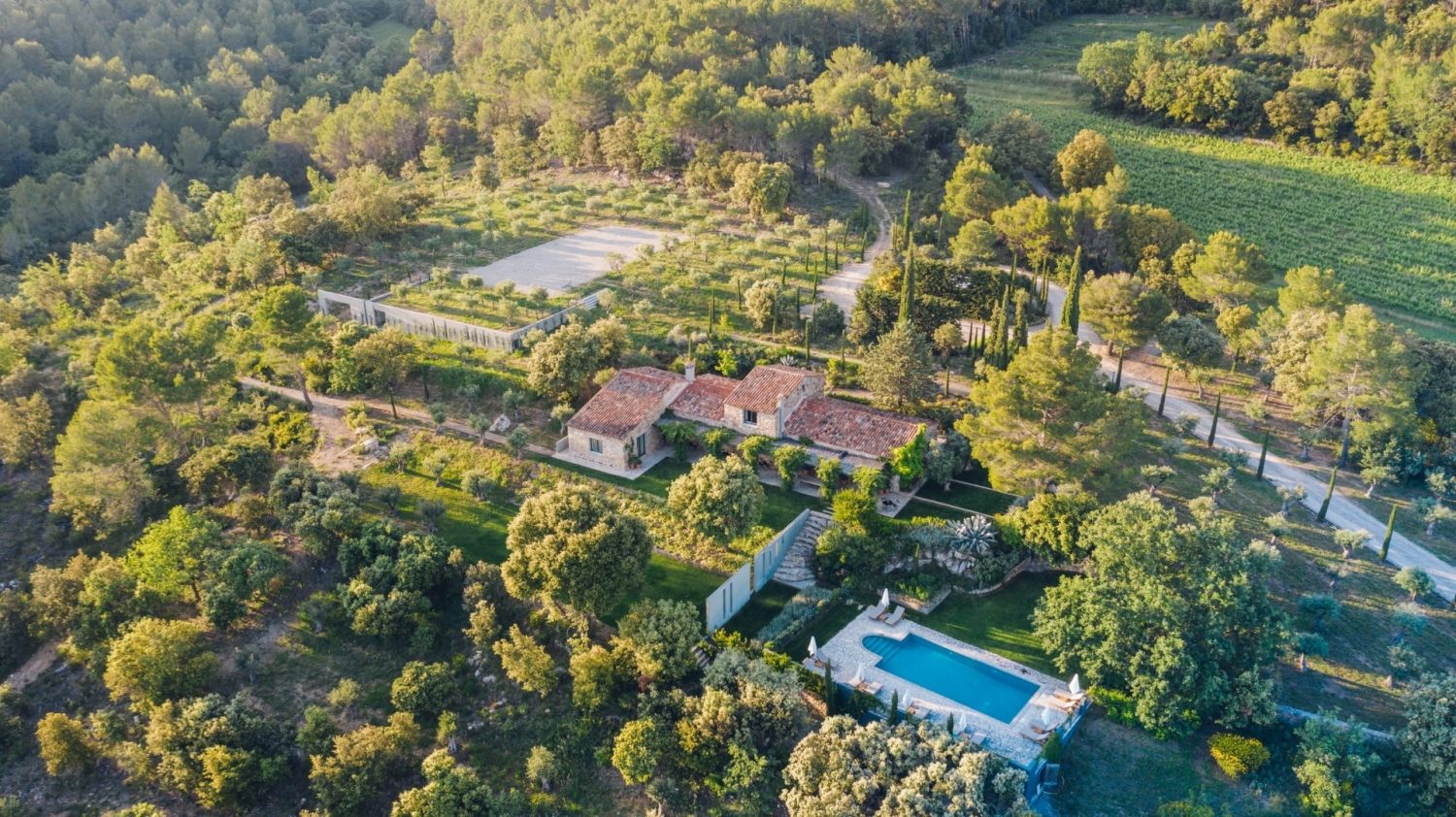 Luxury estate in “natural state”