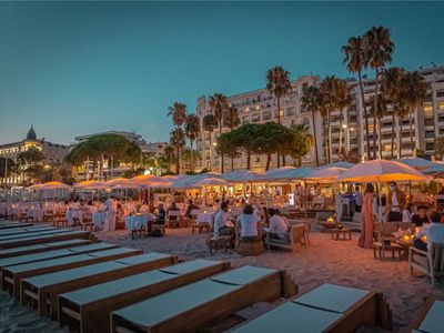 Premier Private Beach Venue on the Croisette for Large-Scale Events