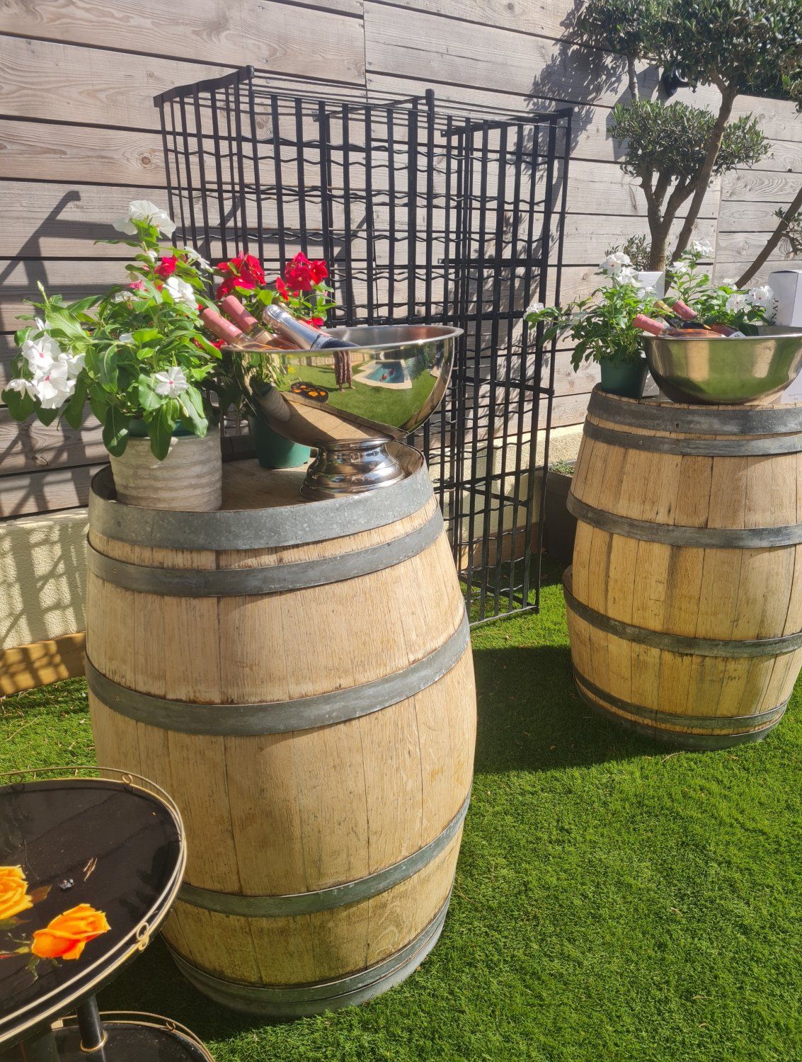A garden in the city
