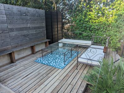 A garden in the city