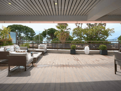 Luxury Croisette Apartment with Large Terrace for Events in Cannes