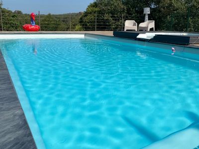 Swimming pool with splendid view