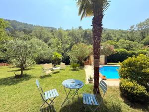 Large swimming pool - Shady garden with views of the river and forest