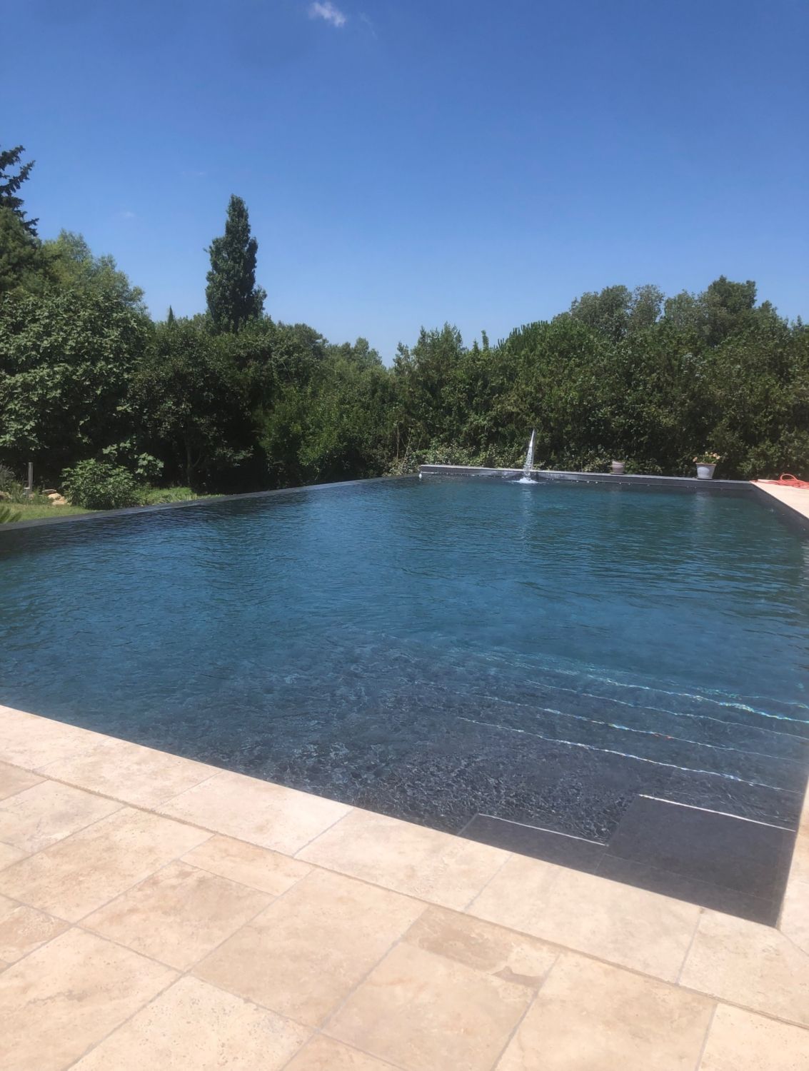 Swimming pool in a peaceful location