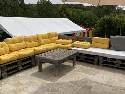 Swimming pool in a peaceful location