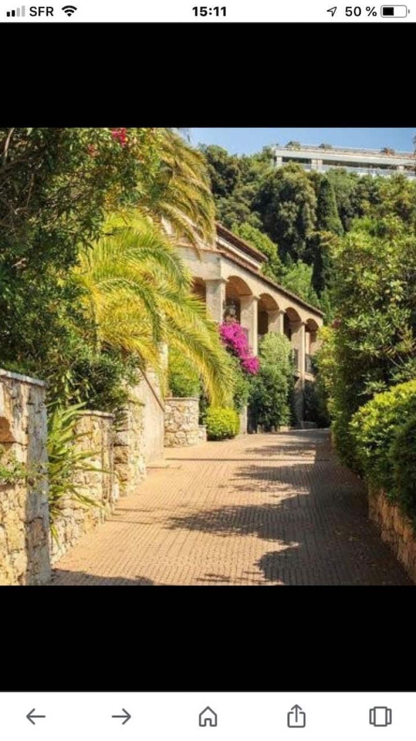 Splendide villa à Nice avec piscine et une vue mer
