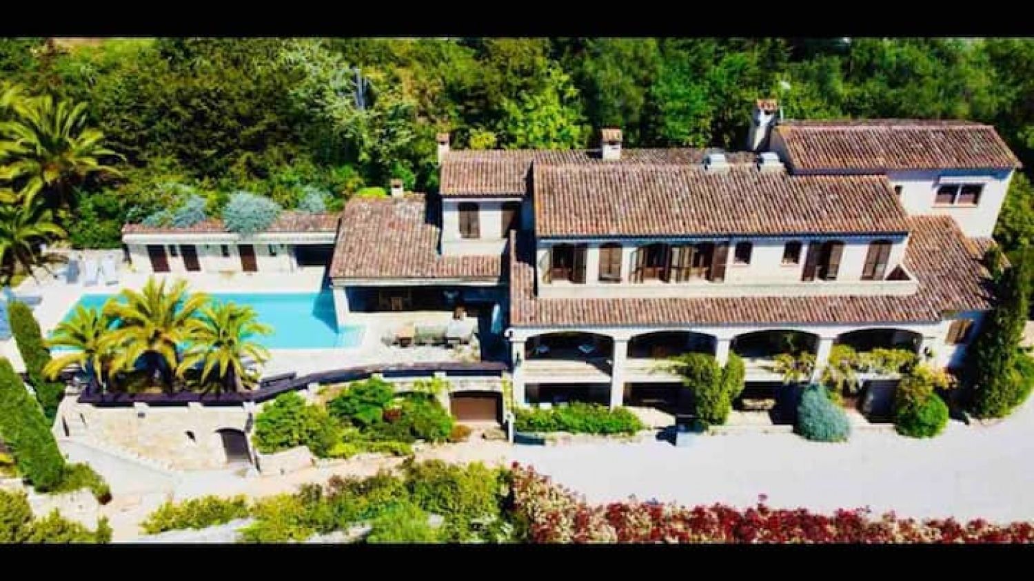 Splendide villa à Nice avec piscine et une vue mer