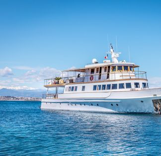 Magnificent yacht in Marseille