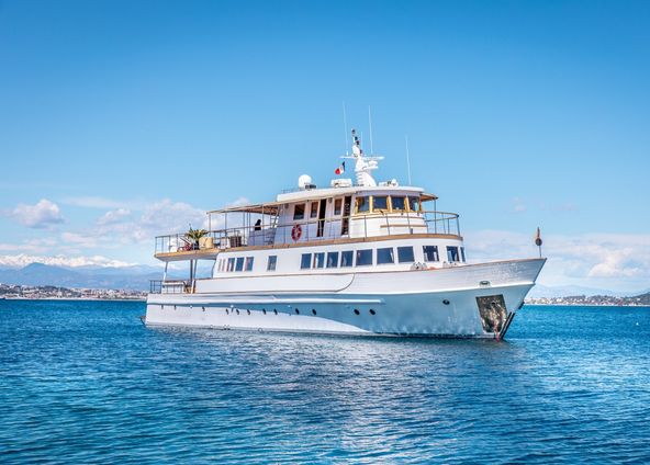 Magnificent yacht in Marseille