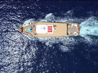 Magnificent yacht in Marseille