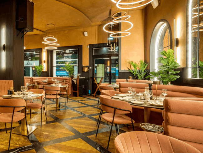 Chic Italian Restaurant in Cannes Carré d'Or for Private & Corporate Events