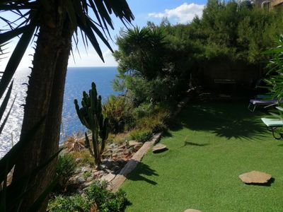 Villa sur la falaise avec piscine chauffée 
