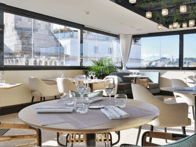 Rooftop private dining in style