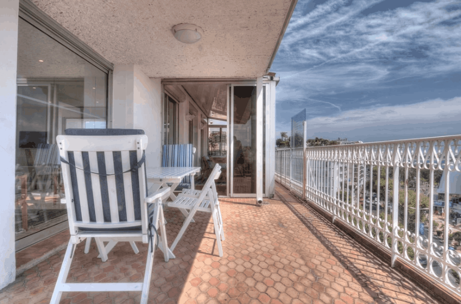 Twin Cannes Apartments with Sea-View Terraces Facing the Palais