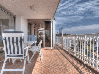 Twin Cannes Apartments with Sea-View Terraces Facing the Palais