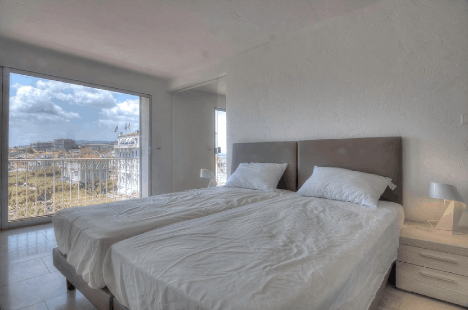 Twin Cannes Apartments with Sea-View Terraces Facing the Palais