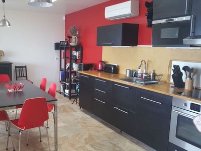 Exceptional heated pool villa, next to the Palais Bulle