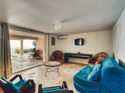 Exceptional heated pool villa, next to the Palais Bulle