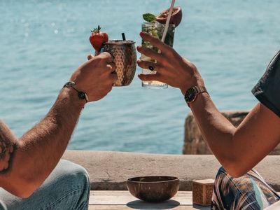 Terrasse 250m2 surplombant la Méditerranée