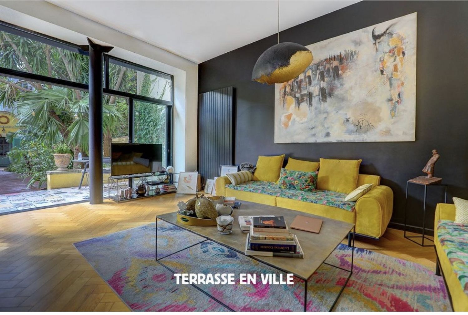 Duplex avec jardin en plein Marseille