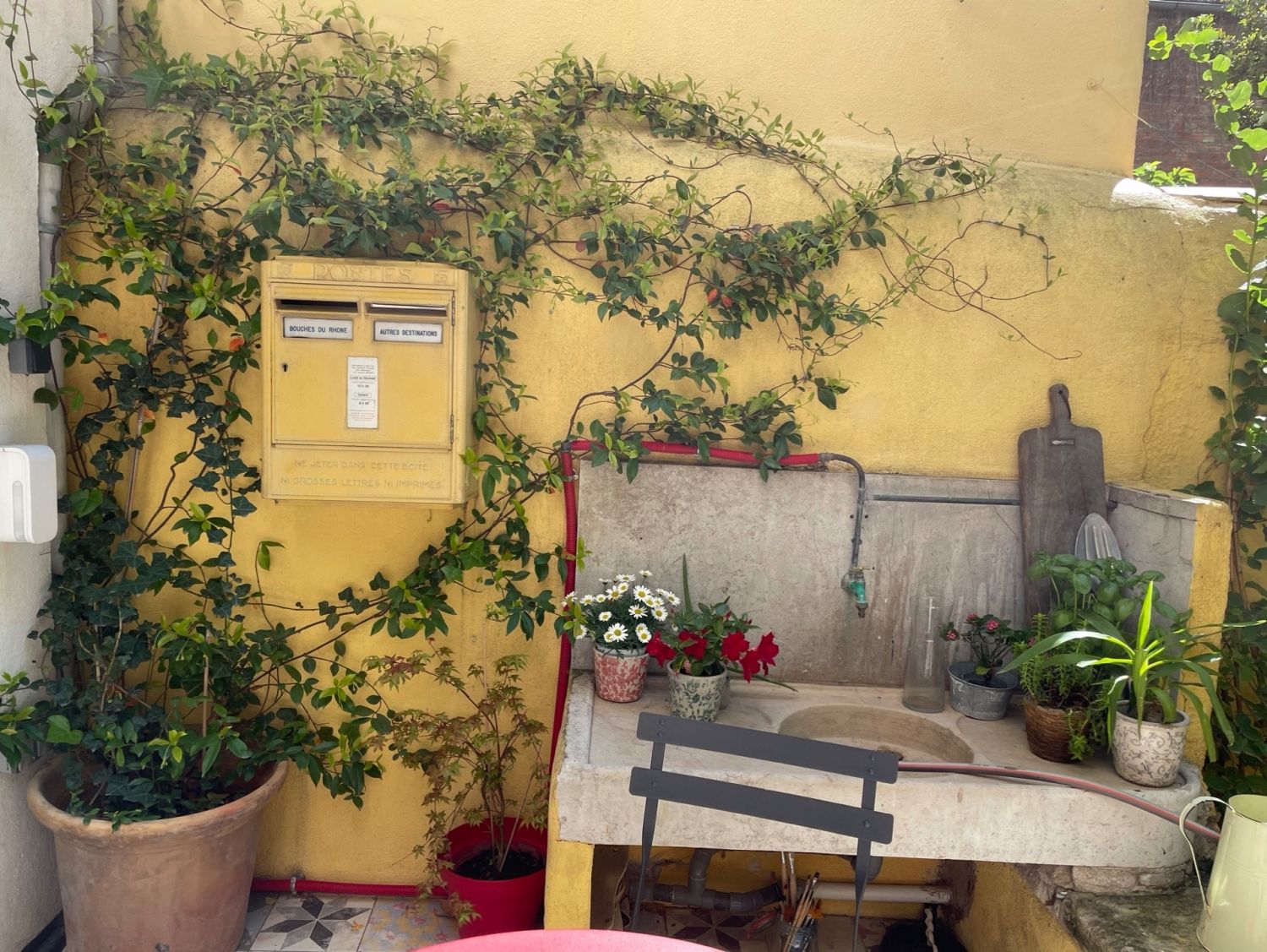 Duplex avec jardin en plein Marseille