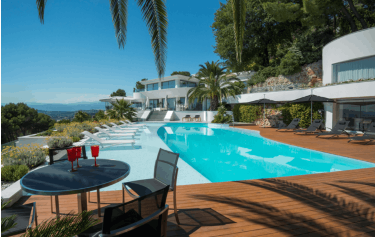 Expensive Cannes Villa with Sea Views, Pool & Gardens for Prestigious Events